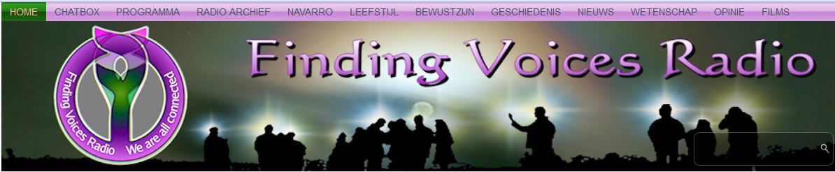 Finding Voices Radio Banner